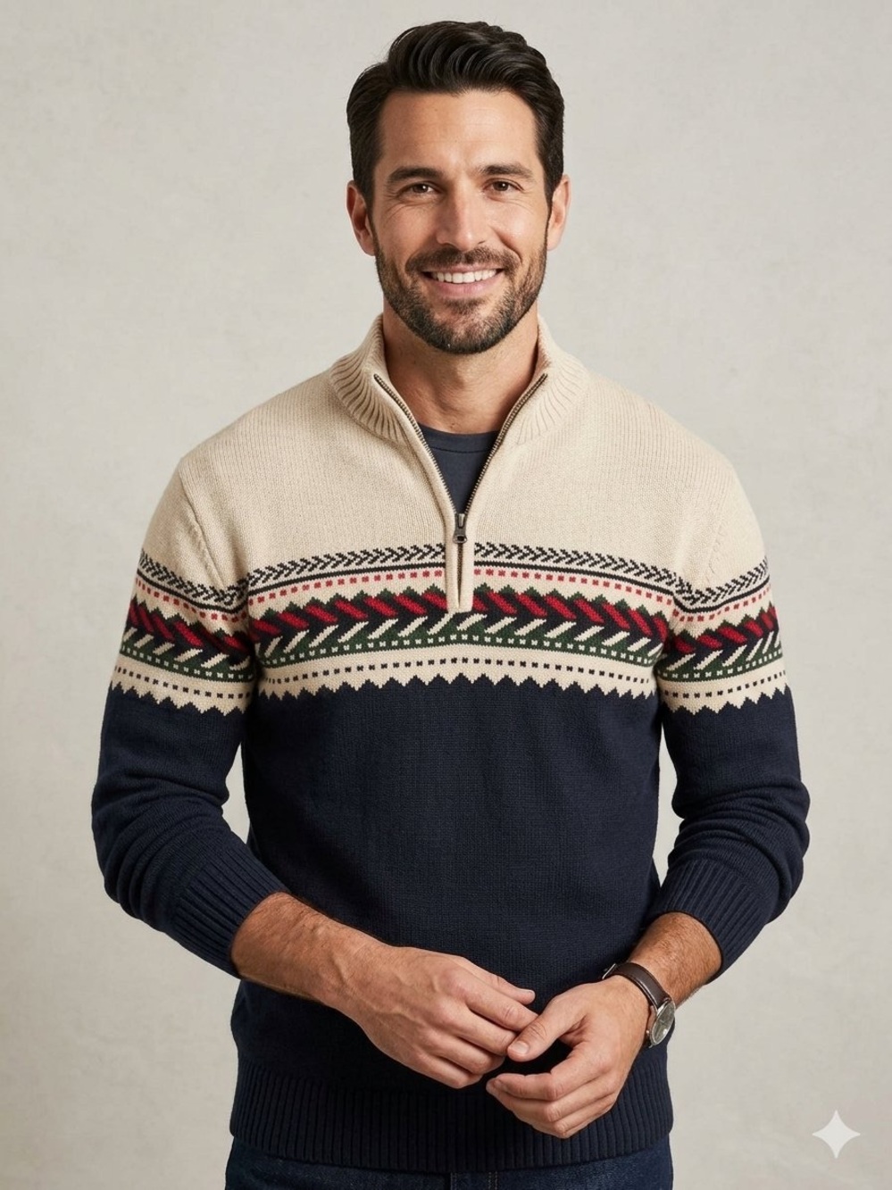 Fair Isle the holiday Sweater